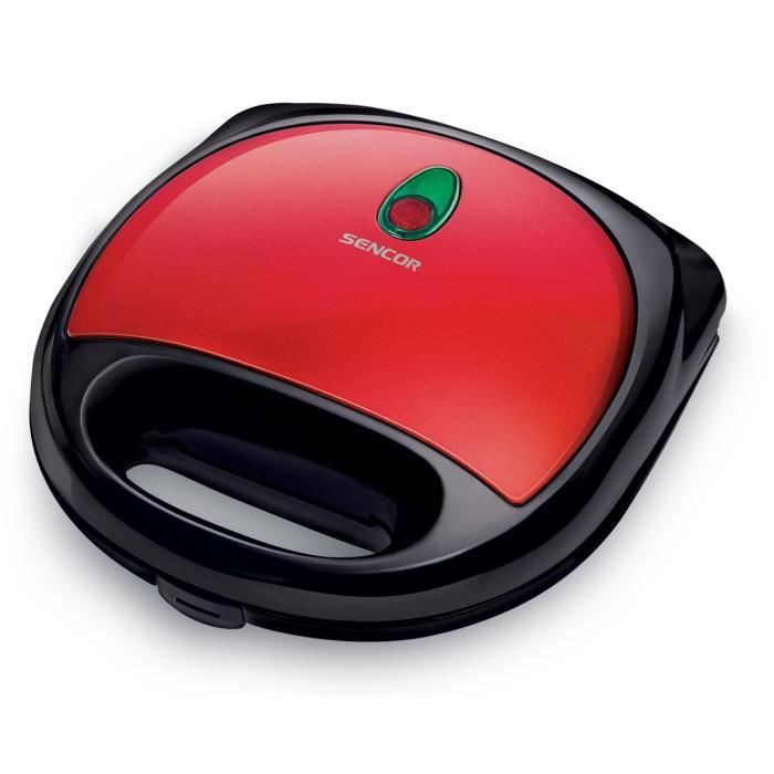 Sencor 41000360 MACHINE À SANDWICHES ROUGE 700 W