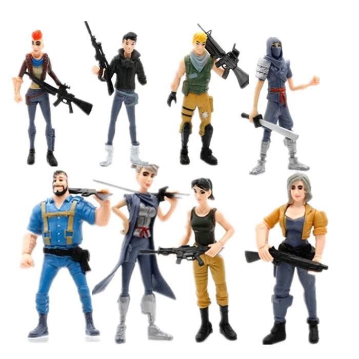 Fortnite 8 Pieces Acrylic People S Shaped Cadeaux D Anniversaire