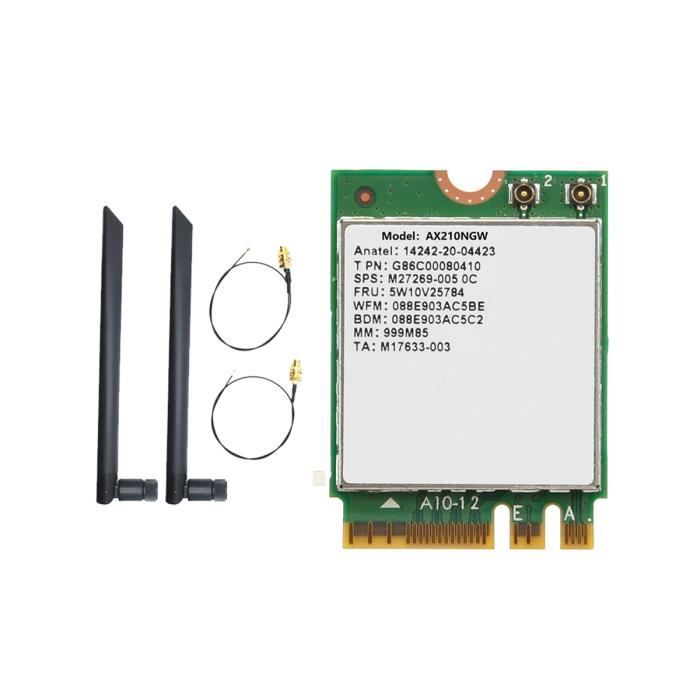 L850 WiFi Karte 2XAntenne 01AX792 NGFF M.2 Modul für on L850 WiFi Karte 2XAntenne 01AX792 NGFF M.2 Modul für on