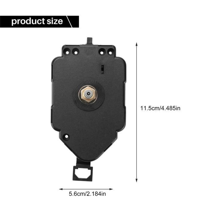 Mouvement à Quartz Pour Horloge Murale - Mécanisme De Remplacement Avec Aiguilles