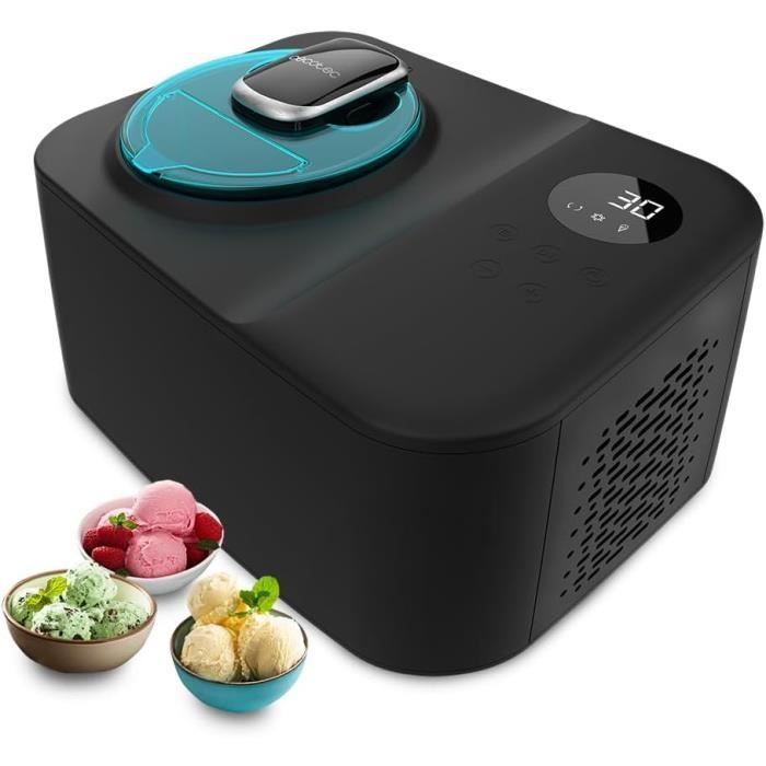 Machine à Glace Automatique Vpcok 2L - Compresseur 150W, 4 Modes, Écran LED, Sans Pré-congélation