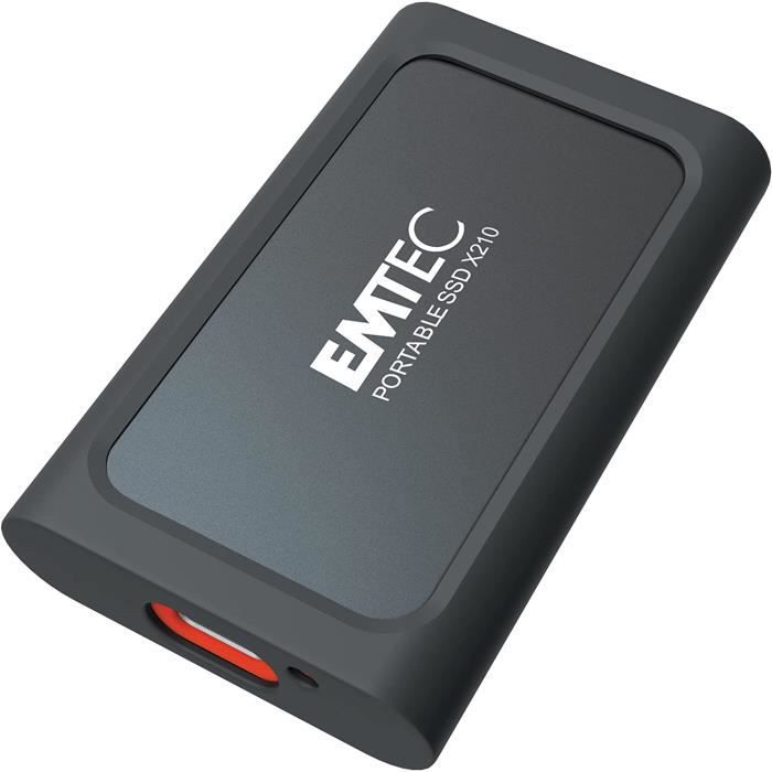 Disque Dur Externe SSD Portable 8TB 8To Type-C Métallique Bleu 11*3.2*1cm  Mini Taille avec Pochette Sac de Stockage en Tissu - Cdiscount Informatique