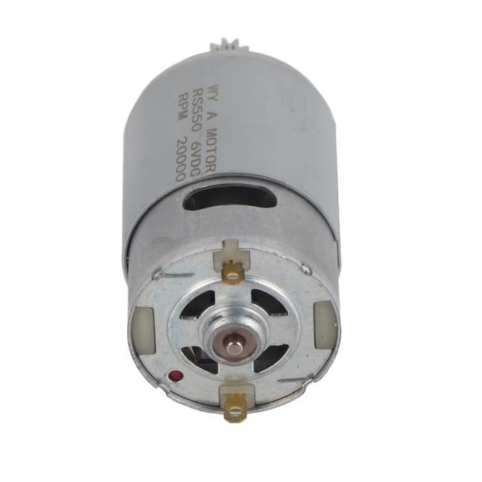 Moteur RS550 6V 14000 RPM – Pièce Pour Voiture Électrique Enfant Et Jouet RC, Haute Vitesse