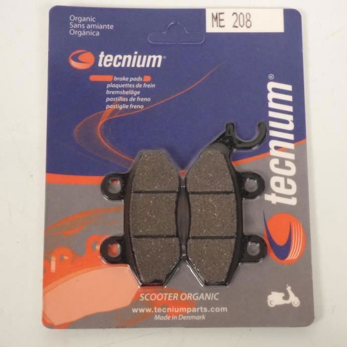 Plaquette de frein Tecnium pour scooter Sym 125 Orbit Ii 2009-2015 AV