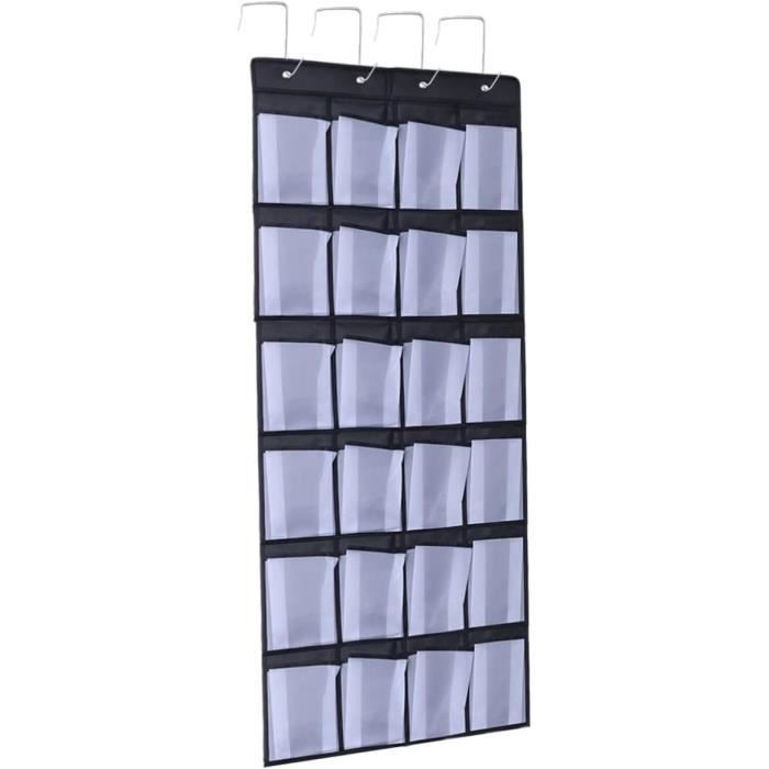 TUPARKA Lot De 18 Sacs à Chaussures Grand Format 44x32 Cm - Organisateurs Poussière Avec Fenêtre Transparente Et Cordon