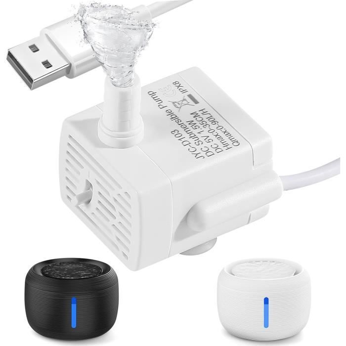 Petace Pompe De Fontaine à Eau Chat Chien, Pompe à Eau Submeisible Pour