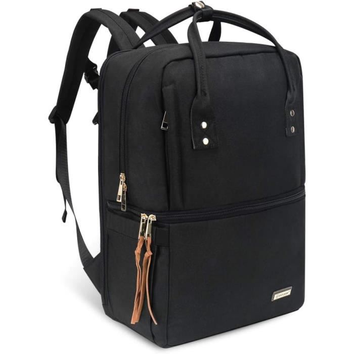 Sac à Langer Kidoo 20L Imperméable - Grand Sac Maternité Avec Compartiments Organisateurs, Poche Isolante Biberon