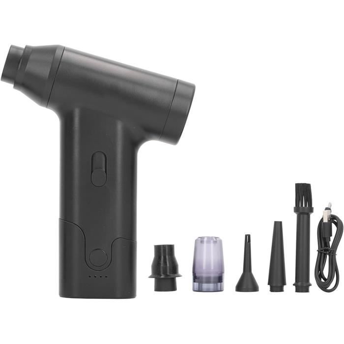 Mini Souffleur Portable 130 000 Tr/min - Batterie 3000mAh (15 Min) - Pour Voiture, Clavier, Appareil Photo, Plantes