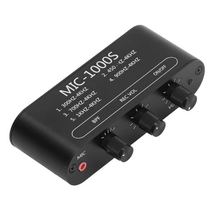 Amplificateur De Microphone X1000 - Sensibilité élevée, Contrôle ALC Automatique, Alimentation 5V USB - Pour Enregistrement Sur Smartphone