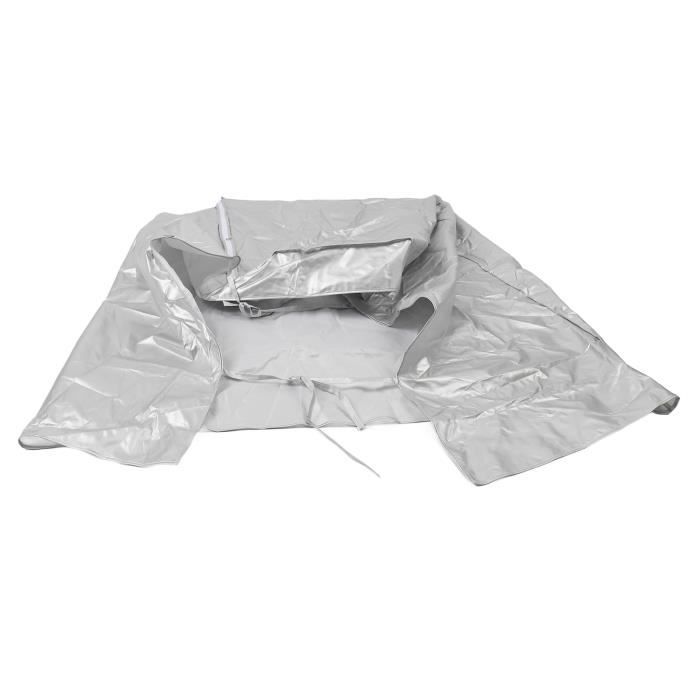 Housse De Protection Imperméable 210D Pour Cabane De Jeu Extérieure – 110x120x140 Cm – Coupe-vent, Anti-UV, Avec Cordon De Serrage Et Fermeture éclair