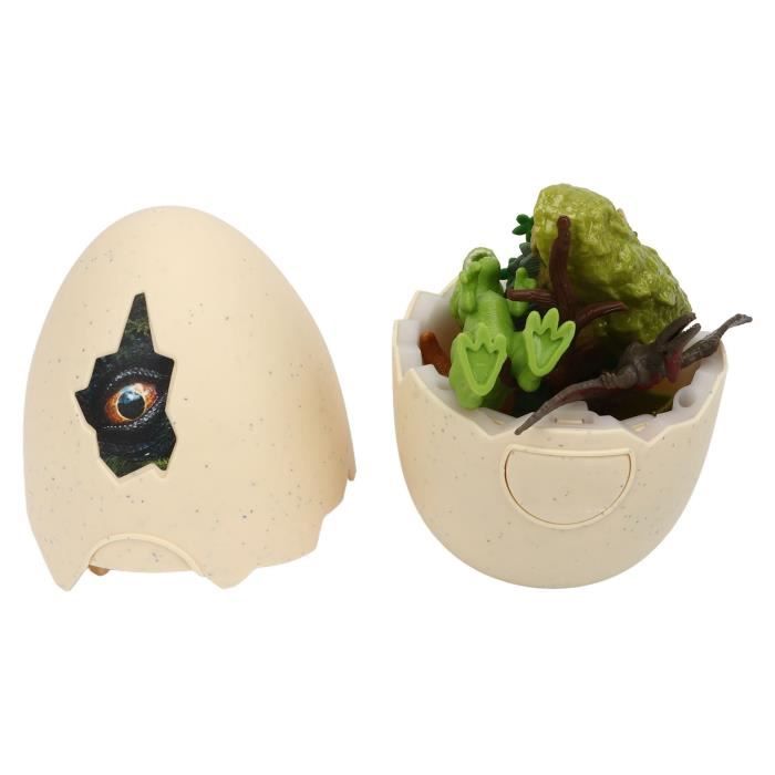 VGEBY Jouet d'oeuf de dinosaure Dinosaure Oeuf Jouet Dr?�le Mini Simulation Dinosaure Oeuf 