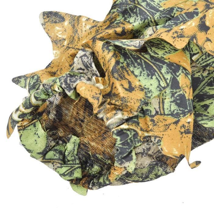 Costume Ghillie Combinaisons de chasse de camouflage en plein air Feui