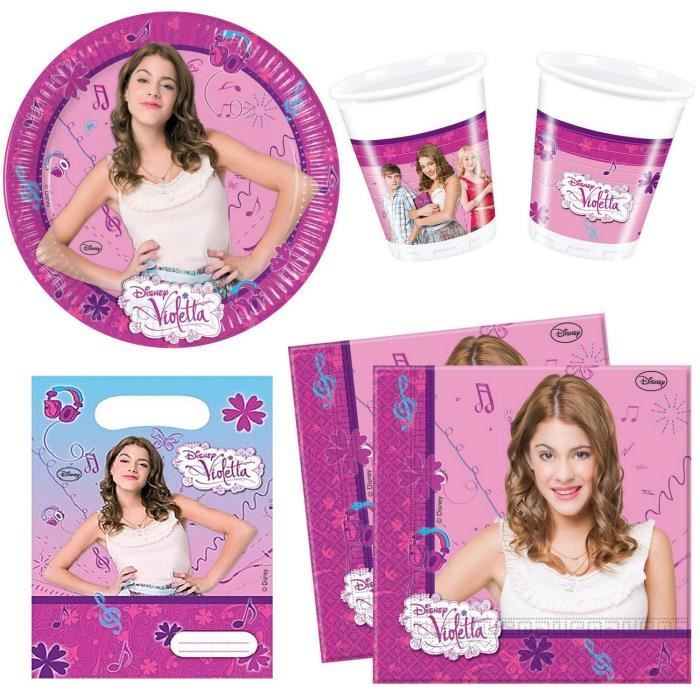 Kit Decoration Anniversaire Violetta Pour 8 Achat Vente Kit De Decoration Carton Plastique Soldes Sur Cdiscount Des Le Janvier Cdiscount
