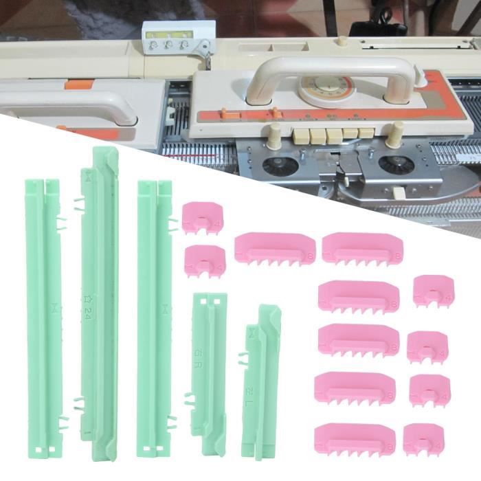 Accessoires Machine à Tricoter – Kit 9 Pièces Avec Compteur Numérique, Crochets, Tendeurs – Compatible Sentro - 2