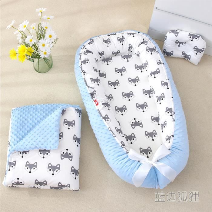 Nid D'ange Réglable Voyage Reducteur De Lit Nid Bébé SONARIN Portable - Cocoon Nouveau-né Lavable 88x53cm Nid D'ange Lavable Réducteur Lit Berceau Bébé