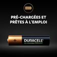 DURACELL Recharges Ultra Piles Rechargeables type LR03 / AAA 900 mAh Lot de 4-1