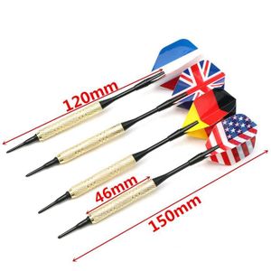 ACCESSOIRE FLÉCHETTE TEMPSA 12 Flechettes Métal Darts à Pointes Souple 