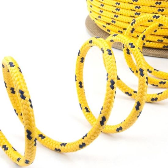 30m orange corde polypropylene poly cordage 3mm plusieurs tailles et couleurs 