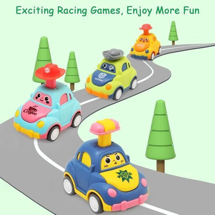 Kit De 6 Mini Voitures Métal Pixar Cars - Voitures Miniatures Pour Enfants Dès 3 Ans - Modèles Lightning McQueen Et Amis - Matériau Alliage Sûr