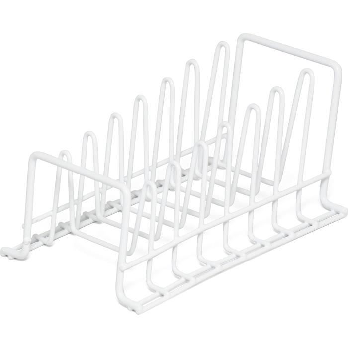 ÉgouttoirRangeAssiettes Organisateur De Placard De Cuisine Petit Acier Recouvert De