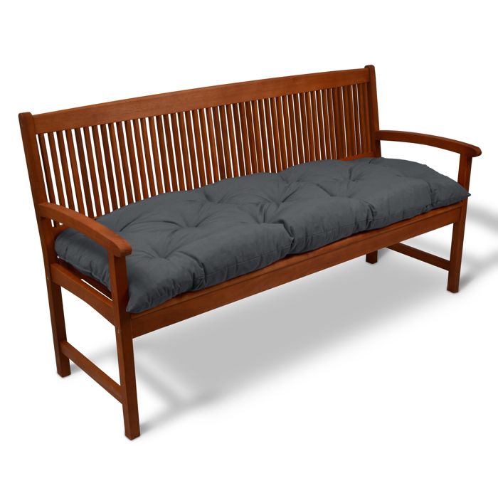 Coussin De Banc FIOVIP - 110x30x5cm - Housse Lavable, Antidérapant - Pour Jardin, Balançoire, Intérieur