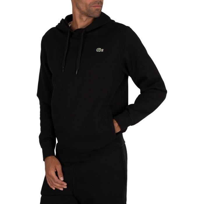 Sweatshirt en molleton à capuche tennis clearance lacoste sport