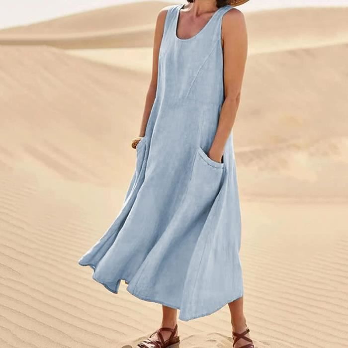 Robe d ete en lin discount