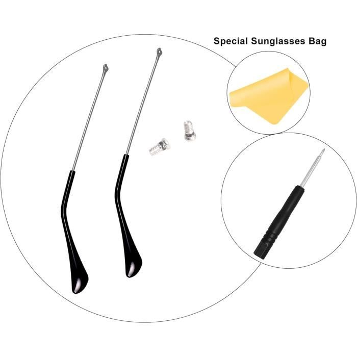 Embouts Silicone Blanc Pour Branches Mykita - Confort, Remplacement Facile, Pour Lunettes Et Solaires