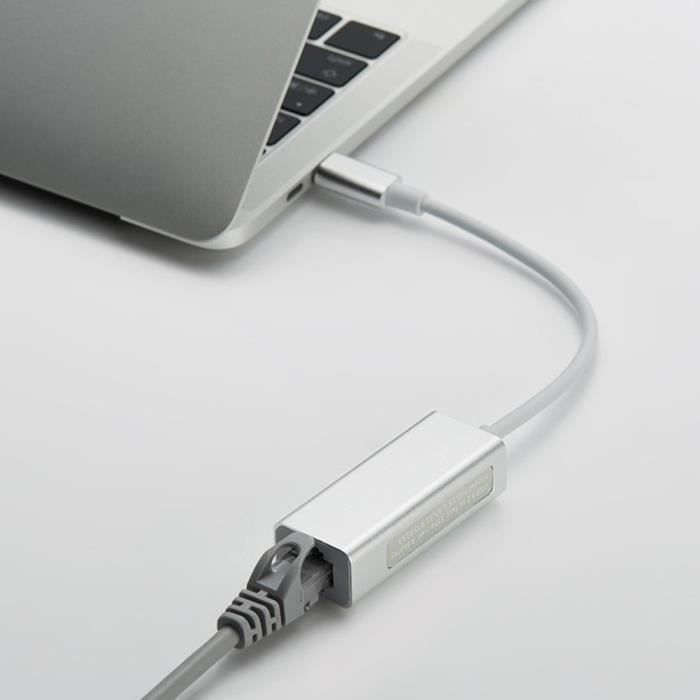 Adaptateur USB-C vers Ethernet Type C vers RJ452