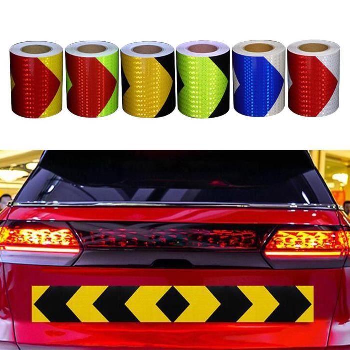 Accessoires auto intérieurs,Bande réfléchissante CSV pour voiture,5cm x 300cm,autocollant de