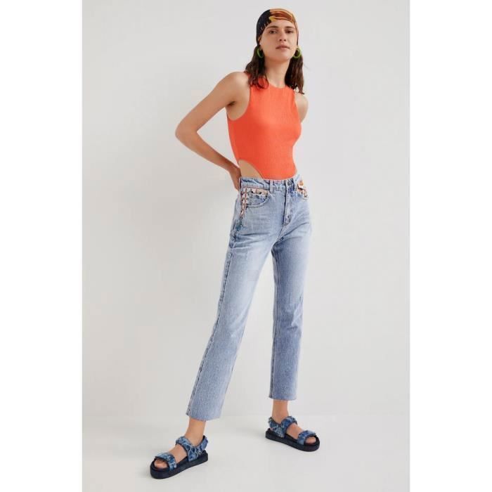 Jeans femme hot sale desigual