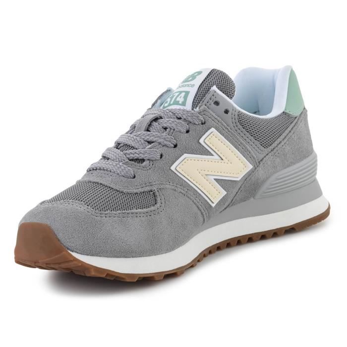 New balance grise cheap femme