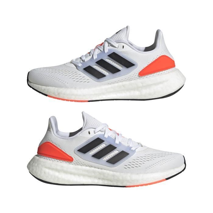 Chaussures de running fille adidas Pureboost 22 blanc 38 2 3