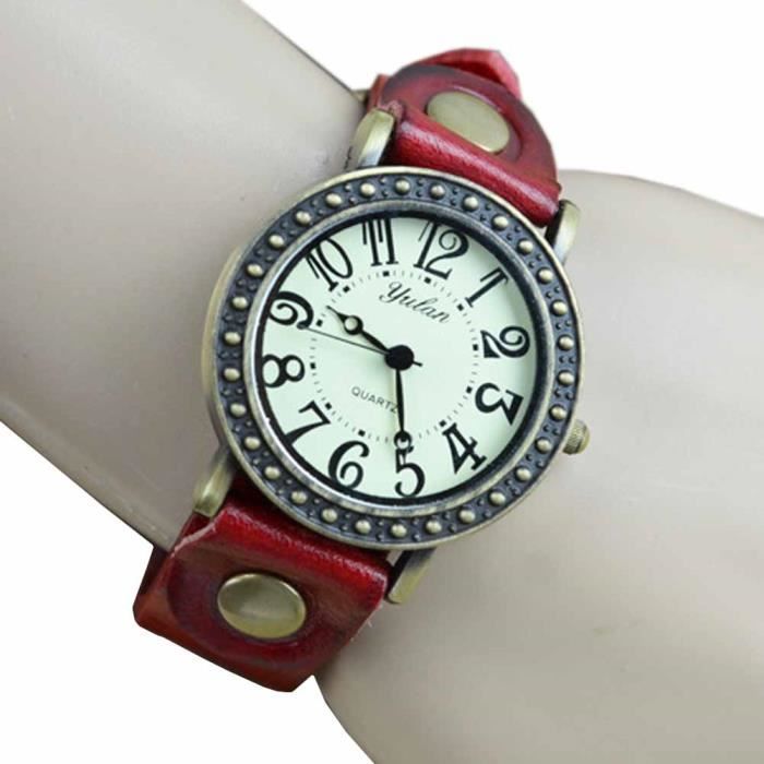Bracelet montre - Bijoux Femme et Homme - Cdiscount Bijouterie