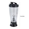 Qqmora Shaker électrique Tasse de mélange électrique simple 350ml café lait secouant la tasse electromenager mixeur-3
