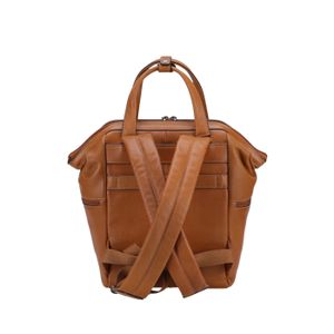 Sac à Dos En Cuir Vachette Arthur & Aston - Cognac 8,6L - Parfait Pour Homme, Style Vintage Et Pratique