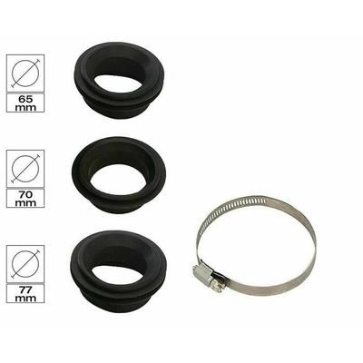 Filtre à Air Sport Universel Conique 76mm - Kit Admission Directe - Idéal Turbo