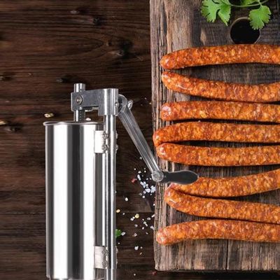 Machine à Saucisses électrique Keerain - Pousse-saucisses Avec 3 Buses Et Accessoire Boulettes - Pour Charcuterie Maison Facile - 5