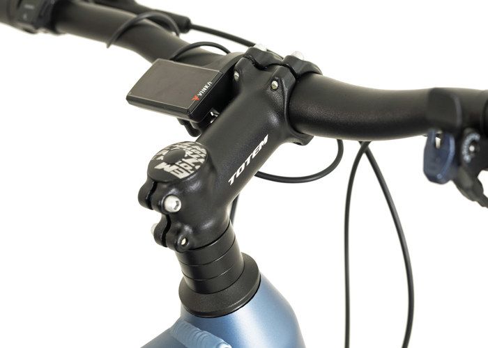 TOTEM VTT Electrique Tout Suspendu 27 5 Carry Pro Moteur Central 80NM 20Ah Bleu acier noir 51 cm Cdiscount Sport