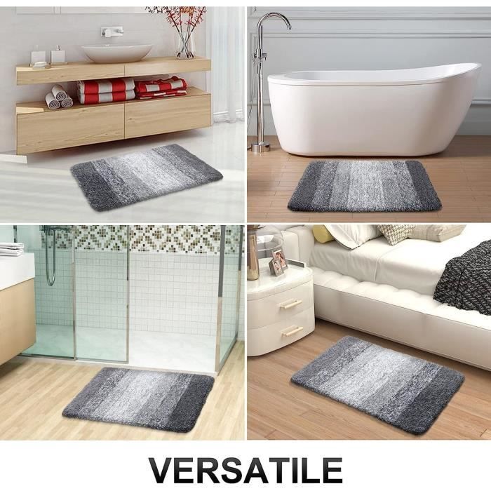 Tapis De Bain 40 120cm Tapis De Bain Antidérapant, Marguerites Tapis De Sol Antiderapant En Forme De Fleur Pour Chambre A Coucher Super Absorbant Et Lavable En Machine 90991702