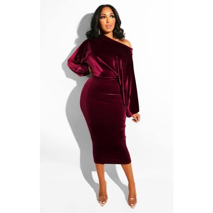 Robe daim soiree clearance