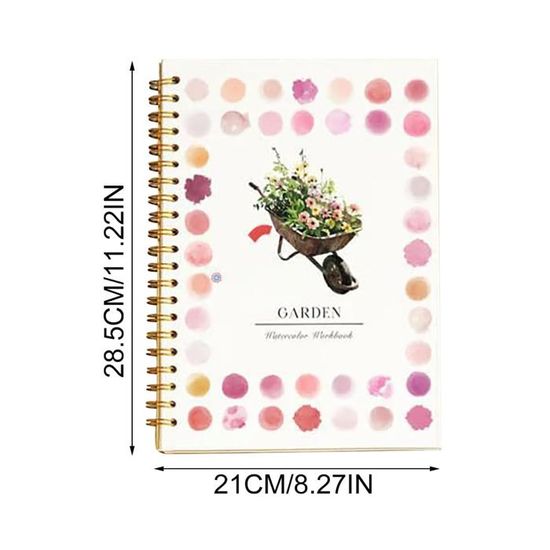 Cahier D'Exercices Aquarelle Noël Pour Débutants – Peinture Facile Scènes Nature & Festives – Livre Spirale Cadeau Ados & Adultes