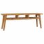 Meuble TV 120x35x45 cm Bois de teck massif - Maison du Mobilier