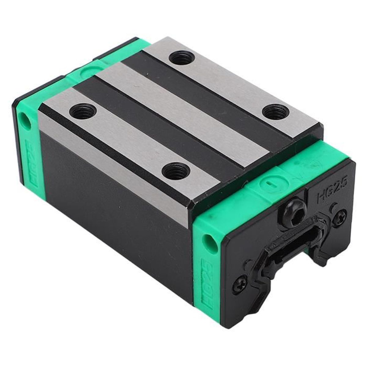Rail De Guidage Linéaire HGR25 25mm - Curseur HGH25CA - Pour Machines CNC, Tours Et équipements Automatiques
