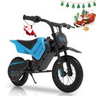 Moto électrique pour Enfants EVERCROSS TECH – 2 Vitesses, Batterie 150W 5.2Ah – Bleu, Cadeau Parfait pour enfants