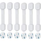 HUEIHWOH 6x Multifonctionnel Bébé Enfant Sécurité Verrouillage en PVC,Utilise l'adhésif 3M avec sangle réglable et système de verrouillage -