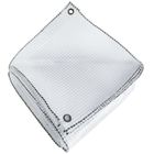 TECPLAST Bâche Bois 4x6 m TR170BO - Bâche Armée Transparente - Haute Qualité - Protection imperméable pour Bois de chauffage