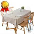 INNOVTEC CONFO® Nordic table basse nappe tissu art coton et lin petite nappe fraîche nappe