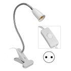 Cuque support de lampe de clip de bureau Pince de bureau pince support de lampe LED E27 douille réglable support de lampe pince cou