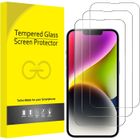 Verre Trempé pour iPhone 14 Plus (6,7") [Pack 3] Film Vitre Protection Ecran Little Boutik®